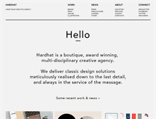 Tablet Screenshot of hardhatdesign.com